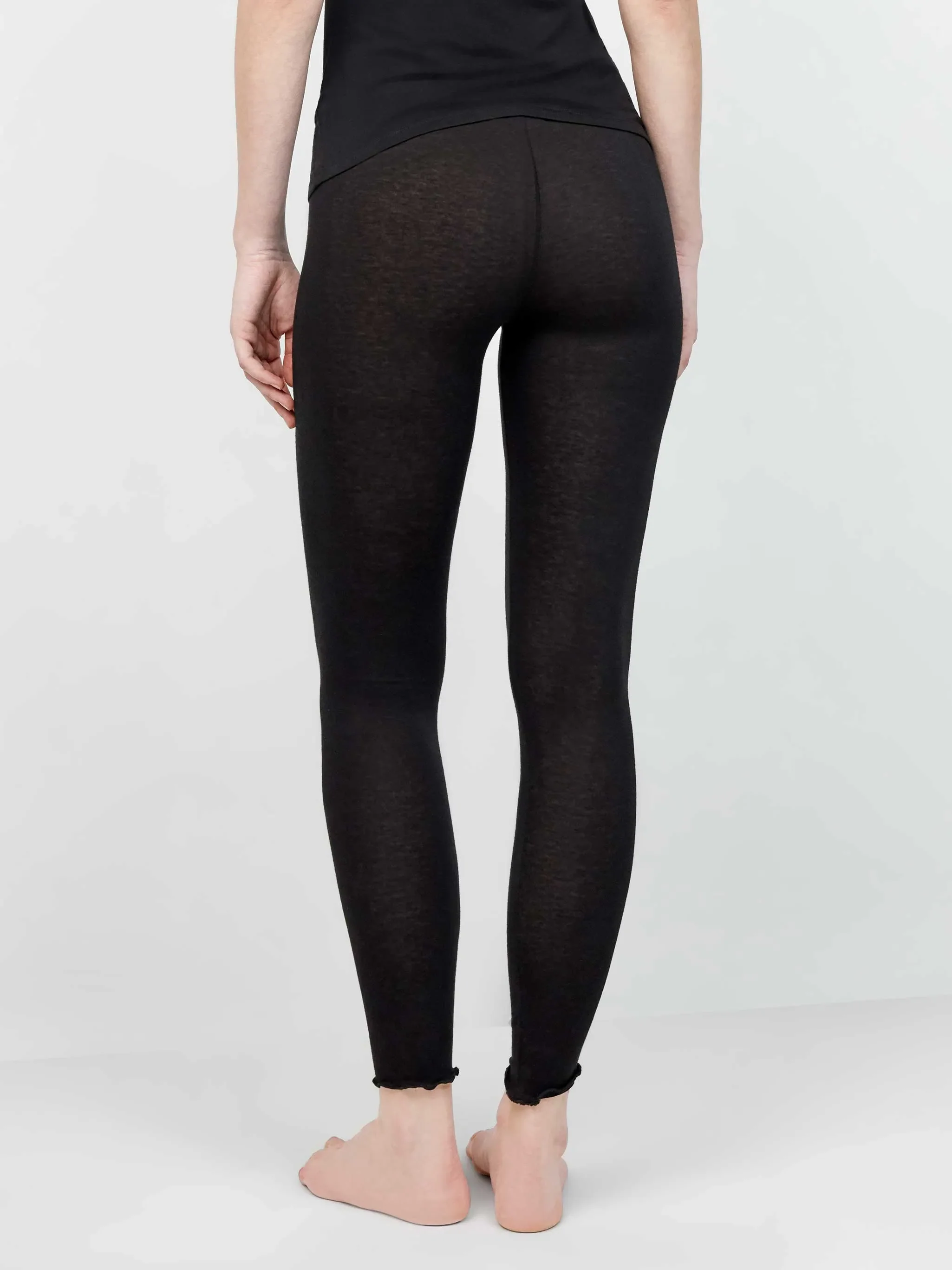 Pantalón legging térmico ligero con cintura doble - Image 3